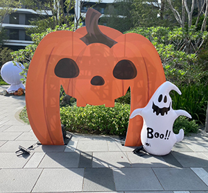 順天建設萬聖節佈置