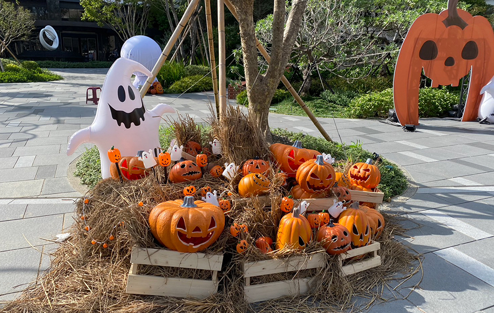 順天建設萬聖節佈置