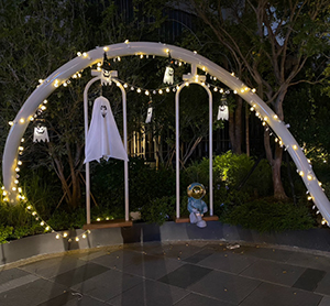 順天建設萬聖節佈置