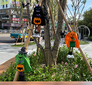 順天建設萬聖節佈置