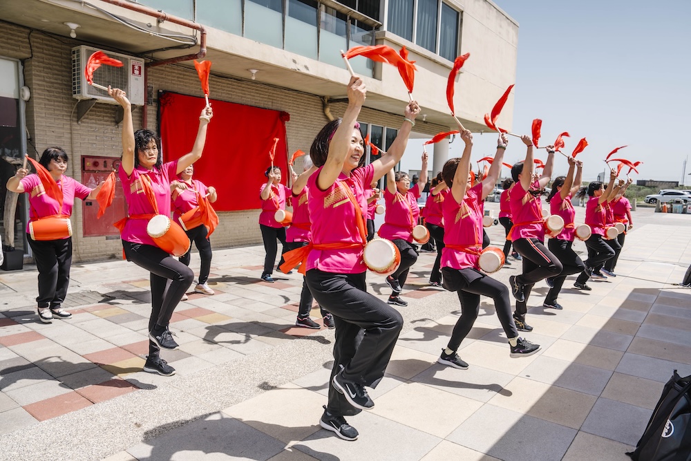 蔚藍海岸揭幕儀式