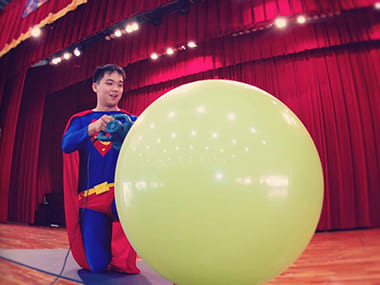 大氣球特技秀